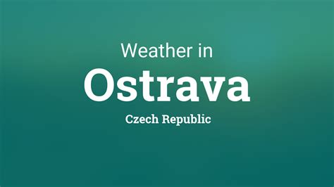 meteoblue ostrava|Ostrava, Czech Republic Weather Conditions